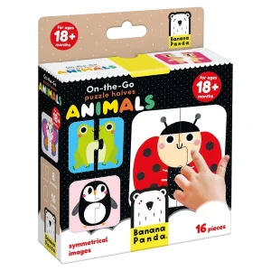 Puzzle Metades Animais