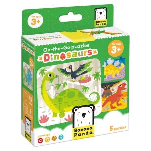 Puzzles Dinossauros 3+
